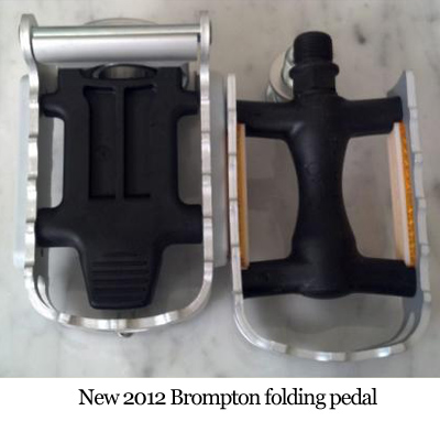 New Brompton folding pedal