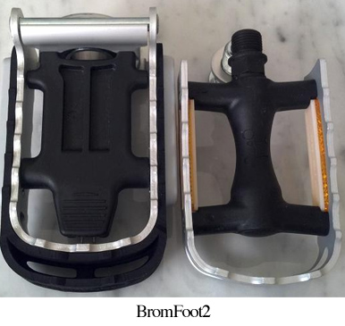 New Brompton folding pedal