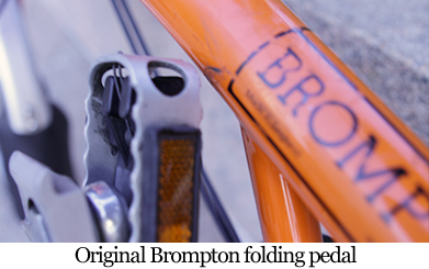 Original Brompton folding pedal